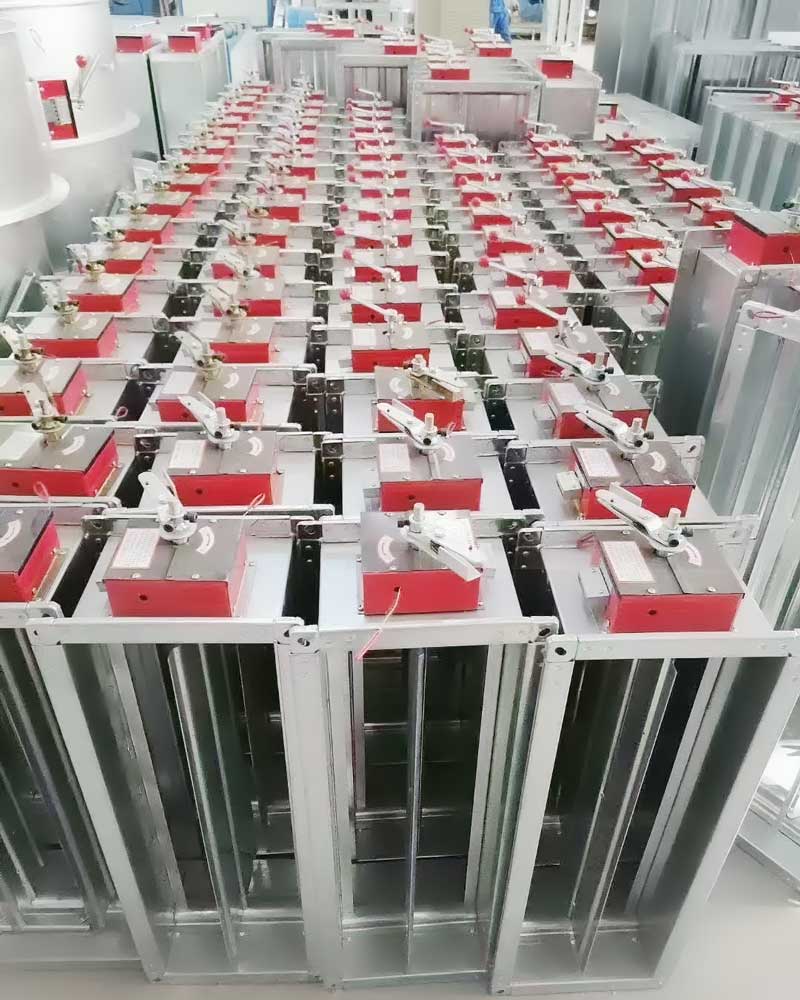 風閥防火閥車間